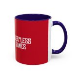 Sleepless Games Coffee Mug — Bold Red Gamer Mug (11oz/15oz)