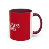Sleepless Games Coffee Mug — Bold Red Gamer Mug (11oz/15oz)