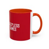 Sleepless Games Coffee Mug — Bold Red Gamer Mug (11oz/15oz)