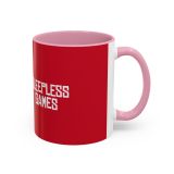 Sleepless Games Coffee Mug — Bold Red Gamer Mug (11oz/15oz)